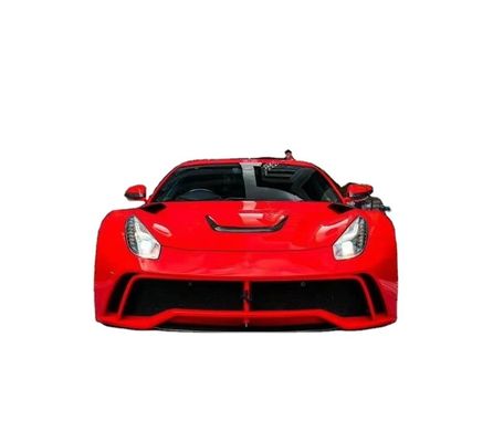 페라리 F12 탄소 섬유 폭체 키트 F12 업그레이드 NOtc N-Largos 스타일 후방 배머 탄소 섬유 폭체 키트