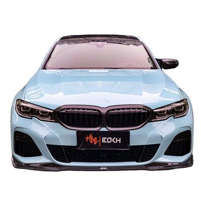 고품질 건조 탄소 섬유 G20 G28 320 325 330 BMW 3 시리즈 전면 립 후방 확산 스포일러