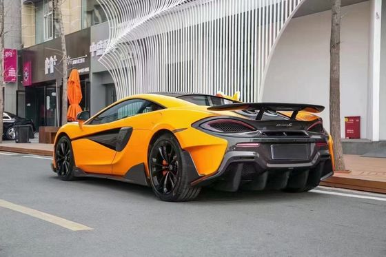 맥라렌 540c 570s 570gt 탄소섬유 바디 키트 540c 570s 570gt 업그레이드 600LT 스타일 앞뒤 배머 스포일러 후드