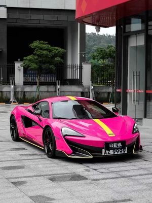 맥라렌 540c 570s 570gt 탄소섬유 바디 키트 540c 570s 570gt 업그레이드 600LT 스타일 앞뒤 배머 스포일러 후드