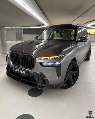 BMW X7 탄소 섬유 보디 키트 X7 LD 스타일 탄소 섬유 앞 입술 확산기 스포일러 후드 바퀴 아치
