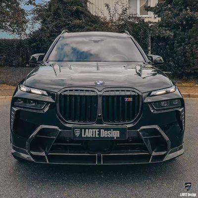 BMW X7 탄소 섬유 보디 키트 X7 LD 스타일 탄소 섬유 앞 입술 확산기 스포일러 후드 바퀴 아치