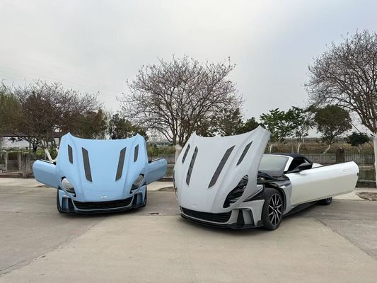 아스턴 마틴 DB11 탄소섬유 바디 키트 DB11 맨소리 스타일 앞뒤 배머 사이드 스커트 펜더 후드 스포일러