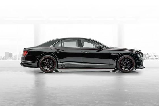 벤틀리 플라잉 스퍼 탄소 섬유 바디 키트 플라잉 스퍼 업그레이드 MANSORY 스타일 앞 입술 확산기 스포일러 후드 바디 키트