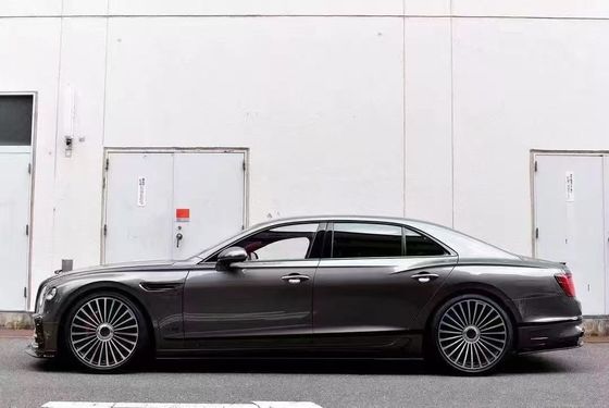 벤틀리 플라잉 스퍼 탄소 섬유 바디 키트 플라잉 스퍼 업그레이드 MANSORY 스타일 앞 입술 확산기 스포일러 후드 바디 키트