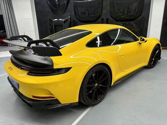 포르쉐 992 탄소섬유 바디 키트 992 GT3 스타일 앞뒤 배머 사이드 스커트 스포일러 후드