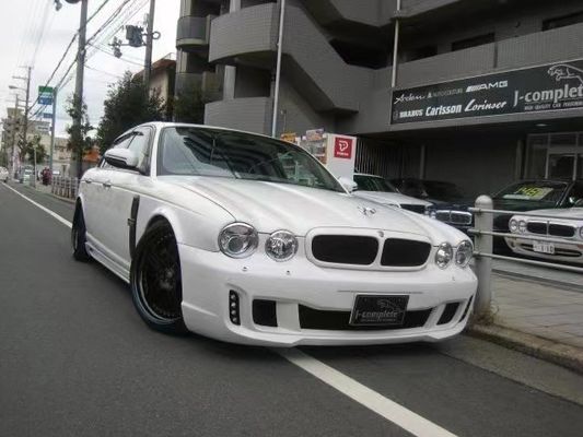 재규어 XJ8 XJ6 보디 키트 XJ6 XJ8 왈드 스타일 앞뒤 배머 스포일러 보디 키트