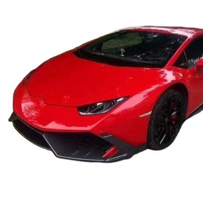 람보르기니 LP580 LP610 탄소 섬유 보디 키트 LP580 LP610 업그레이드 된 MSY 스타일 앞 입술 확산 스포일러 사이드 스커트