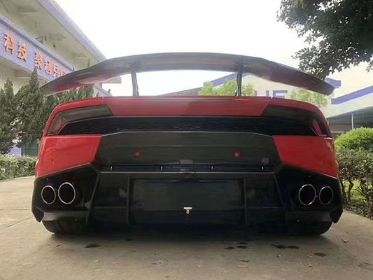 람보르기니 LP580 LP610 탄소 섬유 보디 키트 LP580 LP610 업그레이드 된 MSY 스타일 앞 입술 확산 스포일러 사이드 스커트