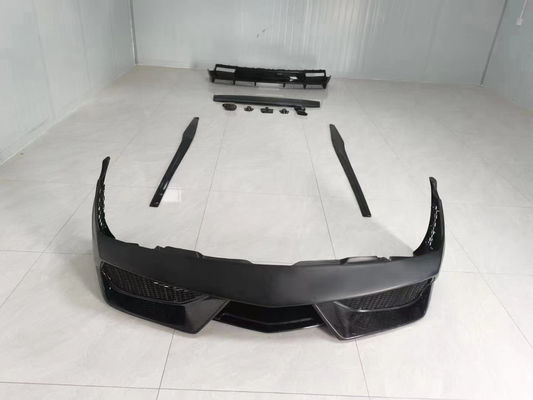 람보르기니 갈라도 LP550 LP560 탄소 섬유 바디 키트 LP550 LP560 업그레이드 된 DMC 스타일 앞뒤 배머 스포일러 바디 키트