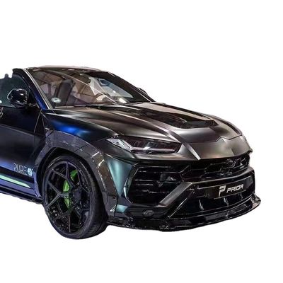 람보르기니 URUS 카시 킷 URUS 업그레이드 PRIOR 스타일 전면 껍데기 디프우저 스포일러 넓은 카시 킷