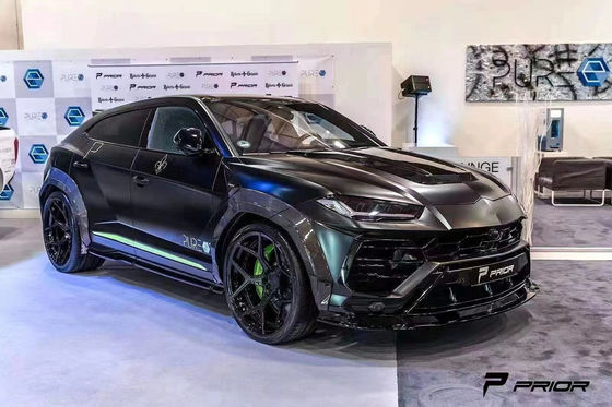 람보르기니 URUS 카시 킷 URUS 업그레이드 PRIOR 스타일 전면 껍데기 디프우저 스포일러 넓은 카시 킷