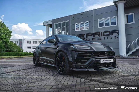 람보르기니 URUS 카시 킷 URUS 업그레이드 PRIOR 스타일 전면 껍데기 디프우저 스포일러 넓은 카시 킷