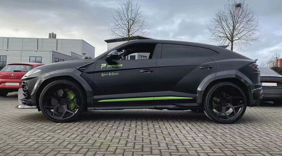 람보르기니 URUS 카시 킷 URUS 업그레이드 PRIOR 스타일 전면 껍데기 디프우저 스포일러 넓은 카시 킷