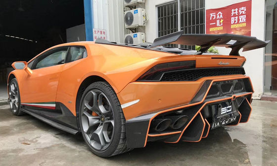 자동차 부품 람보르기니 후라칸 LP580LP610 LP580 LP610SD 스타일 탄소 섬유 꼬리 스포일러