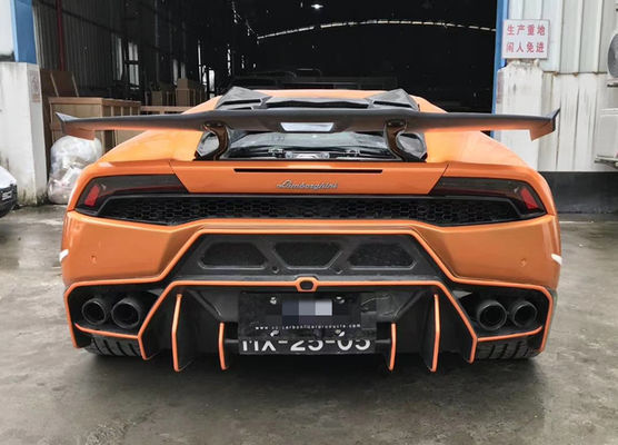 자동차 부품 람보르기니 후라칸 LP580LP610 LP580 LP610SD 스타일 탄소 섬유 꼬리 스포일러