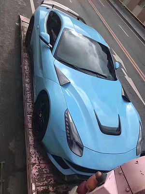 높은 품질의 탄소 섬유 페라리 F12 탄소 섬유 커버 장식 F12 탄소 섬유 엔진 부리 Tuyere 작은 조각