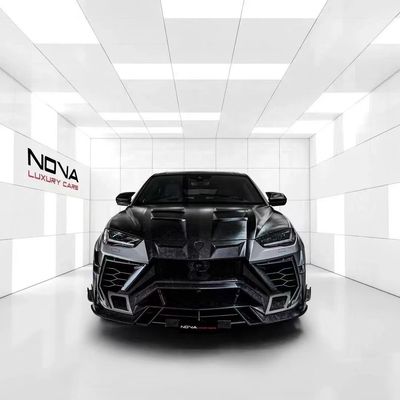 람보르기니 Urus 탄소섬유 보디 키트 Urus 업그레이드 MSY 스타일 탄소섬유 앞뒤 배머 스포일러 후드