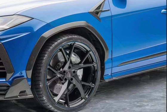 람보르기니 URUS URUS용 자동차 부품 탄소 섬유 시체 키트 MSY 앞 껍데기 확산 스포일러 폭체 키트를 업그레이드합니다