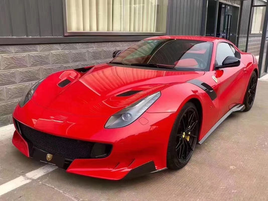 페라리 F12의 새로운 제품 F12 보디 키트 TDF 스타일 앞 및 뒷 배머 업그레이드