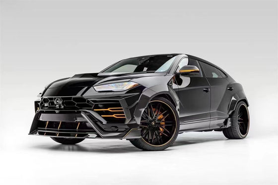 람보르기니 Urus 탄소 섬유 보디 키트 Urus 업그레이드 된 VORS 스타일 탄소 섬유 앞 입술 확산 스포일러 후드