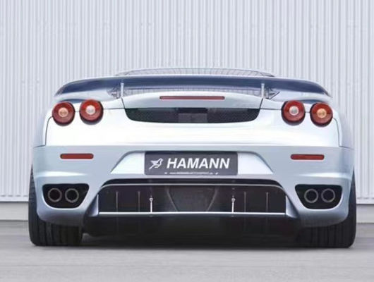 페라리 F430 보디 키트 F430 업그레이드 된 HAMANN 스타일 전면 껍데기 디푸저 스포일러 사이드 스커트 F430 탄소 섬유 보디 키트