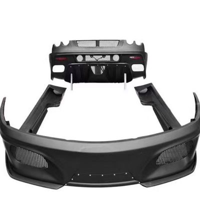 페라리 F430 바디 키트 F430 업그레이드 된 ASI 스타일 앞 및 뒷 배머 스포일러 F430 탄소 섬유 바디 키트