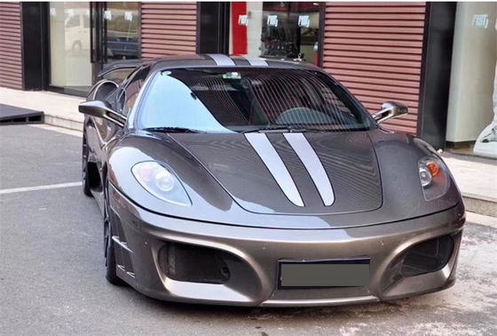 페라리 F430 바디 키트 F430 업그레이드 된 ASI 스타일 앞 및 뒷 배머 스포일러 F430 탄소 섬유 바디 키트
