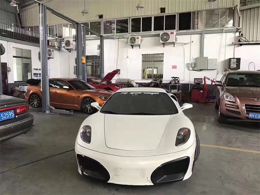 페라리 F430 바디 키트 F430 업그레이드 된 ASI 스타일 앞 및 뒷 배머 스포일러 F430 탄소 섬유 바디 키트