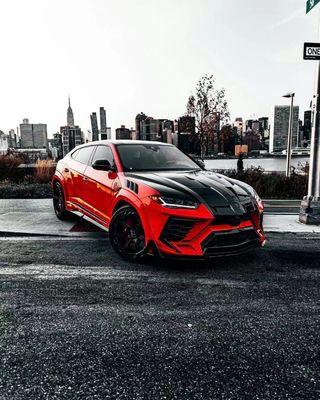 새 람보르기니 URUS 카시 MSY 스타일 앞뒤 배머 자동차 자동차 부품