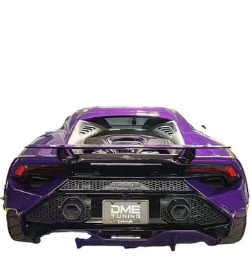 LP580 LP610 람보르기니 후라칸 에보 바디 키트 테크니카 스타일 탄소 섬유 스포일러 날개