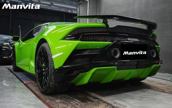 LP580 LP610 람보르기니 후라칸 에보 바디 키트 테크니카 스타일 탄소 섬유 스포일러 날개