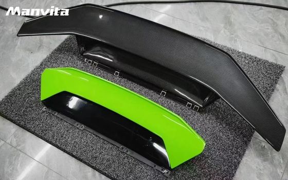LP580 LP610 람보르기니 후라칸 에보 바디 키트 테크니카 스타일 탄소 섬유 스포일러 날개