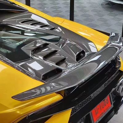 LP580 LP610 람보르기니 후라칸 에보 바디 키트 테크니카 스타일 탄소 섬유 스포일러 날개