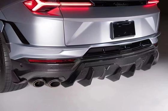 URUS 탄소 보디 키트 Vors 스타일 탄소 섬유 앞 입술 확산 스포일러 와이드보디 키트