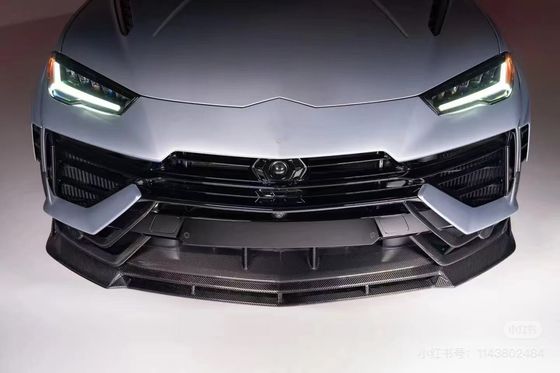 URUS 탄소 보디 키트 Vors 스타일 탄소 섬유 앞 입술 확산 스포일러 와이드보디 키트