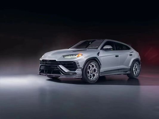 URUS 탄소 보디 키트 Vors 스타일 탄소 섬유 앞 입술 확산 스포일러 와이드보디 키트