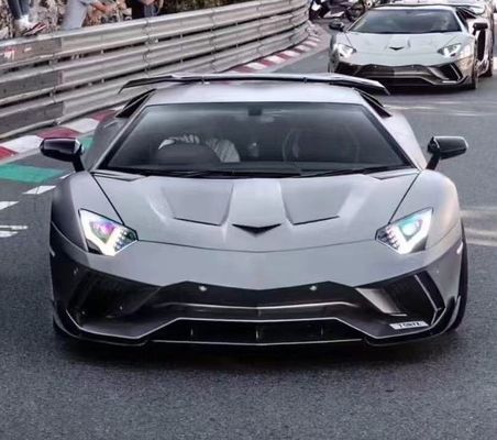 LP700 LP720 람보르기니 바디 키트 공기 흡수 탄소 섬유 폭체 키트 후드 엔진 커버