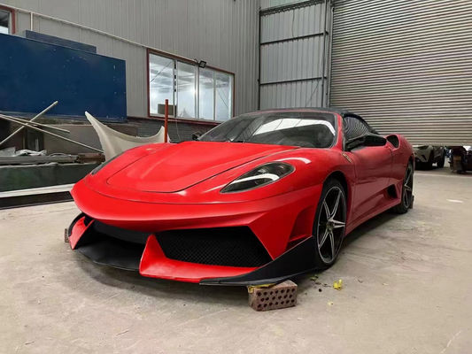 VORS 와이드보디 F430 카시 키트 2005 - 2009 페라리 F430 스포일러 후드
