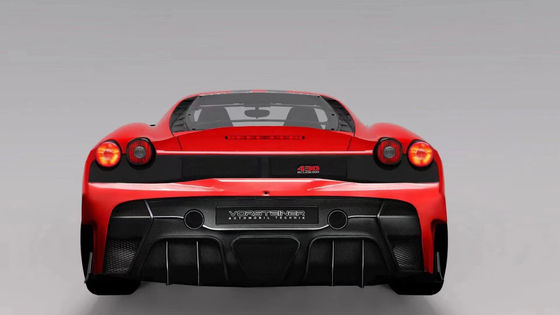 VORS 와이드보디 F430 카시 키트 2005 - 2009 페라리 F430 스포일러 후드