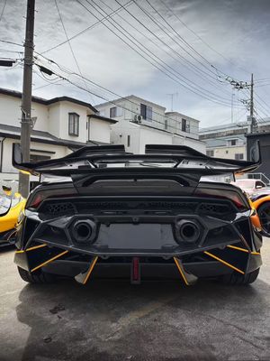 후라칸 LP580 610 탄소 섬유 시체 키트 EVO 앞 배머 바퀴 아치 교체