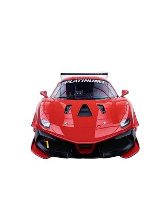 페라리 488 보디 키트 488 EVO 스타일 앞 배머 턱 립 스포일러