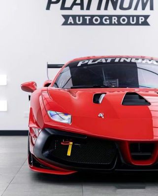 페라리 488 보디 키트 488 EVO 스타일 앞 배머 턱 립 스포일러