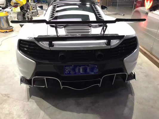 맥라렌 MP4-12C 625C 650S 탄소섬유 보디 키트 업그레이드 675LT 스타일 사이드 스커트 후방 확산기