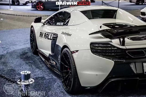 맥라렌 MP4-12C 625C 650S 탄소섬유 보디 키트 업그레이드 675LT 스타일 사이드 스커트 후방 확산기