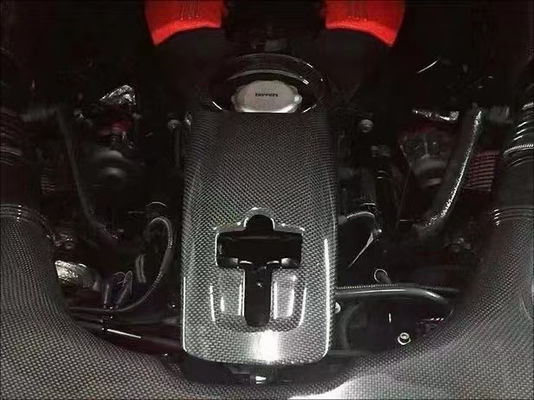 488 페라리 보디 키트 건조 탄소 섬유 엔진 쉴드 OEM 탄소 섬유 오일 캡