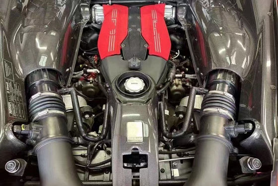 488 페라리 보디 키트 건조 탄소 섬유 엔진 쉴드 OEM 탄소 섬유 오일 캡