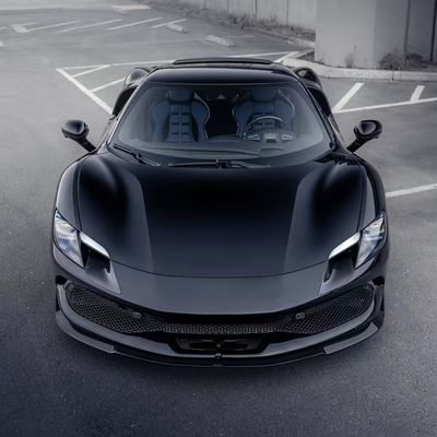 OEM 페라리 296 Gtb 바디 키트 탄소 섬유 바디 FY 스타일 사이드 스커트 바디 키트