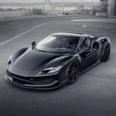OEM 페라리 296 Gtb 바디 키트 탄소 섬유 바디 FY 스타일 사이드 스커트 바디 키트