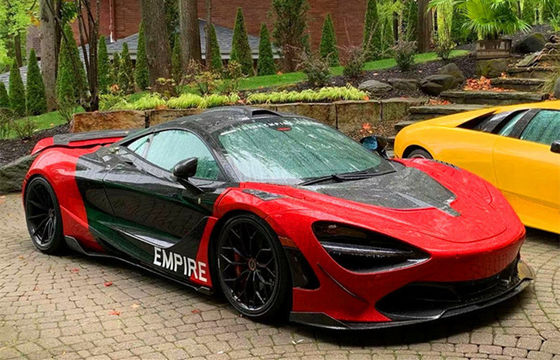 맥라렌 720s 탄소 섬유 보디 키트 720s 업그레이드 된 VORS 스타일 탄소 섬유 펜더 보호 키트